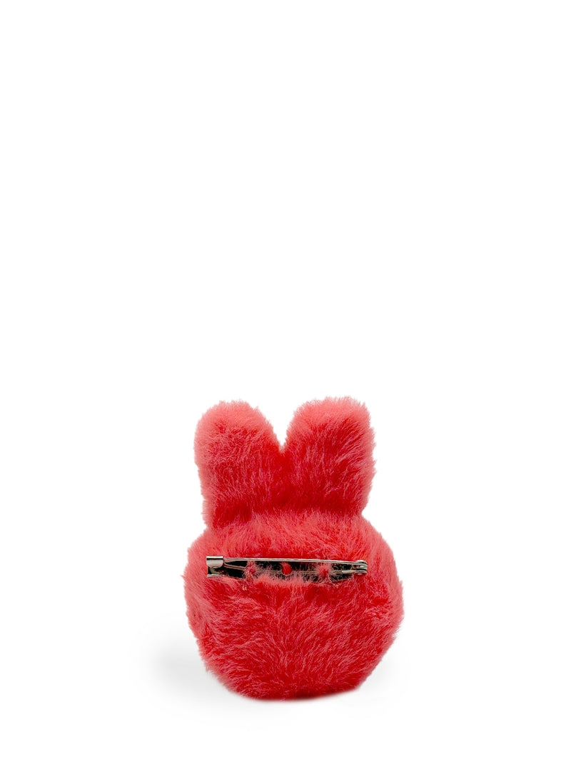 Miffy Eco Fuzzy Brooch In giftbox Bright Coral