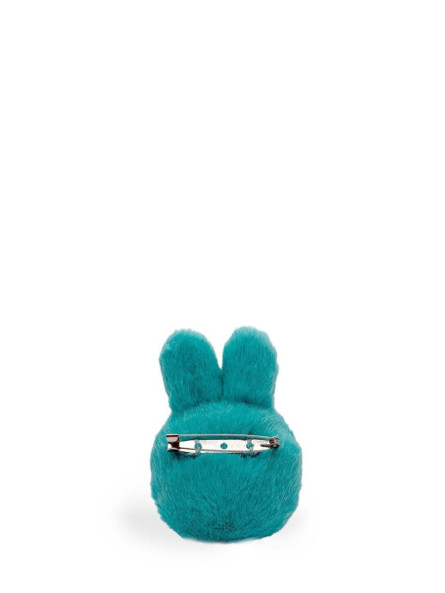 Miffy Eco Fuzzy Brooch In giftbox Teal