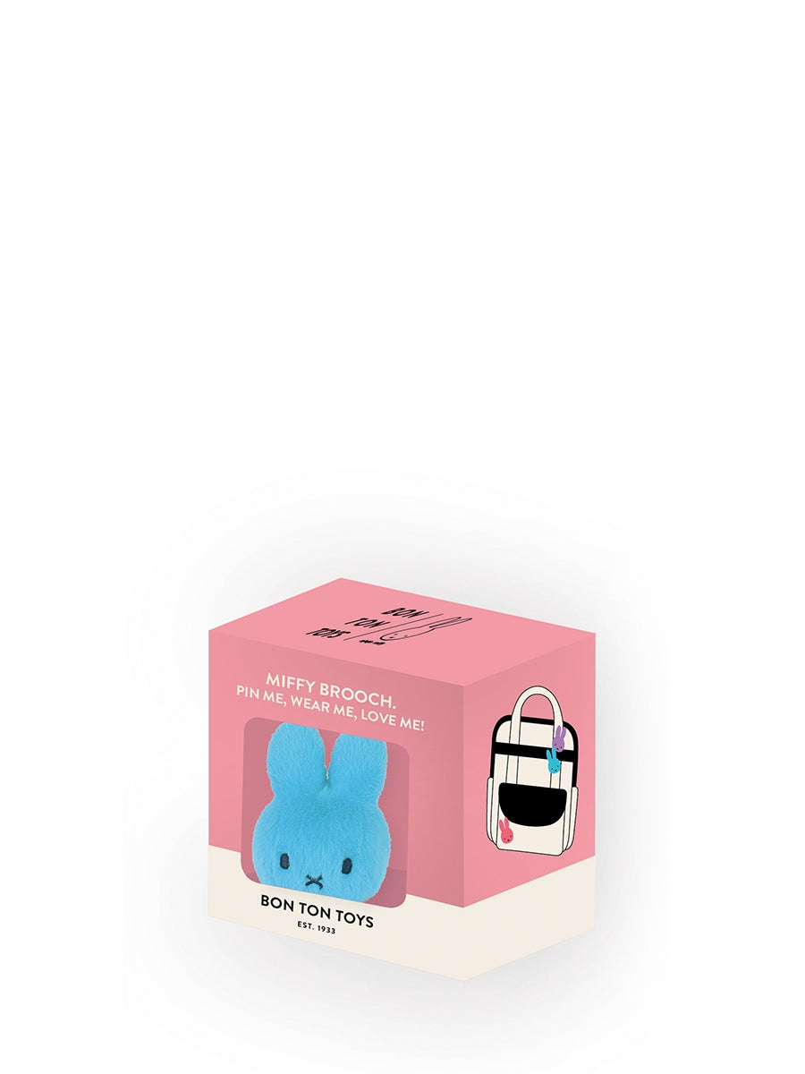 Miffy Eco Fuzzy Brooch In giftbox Teal