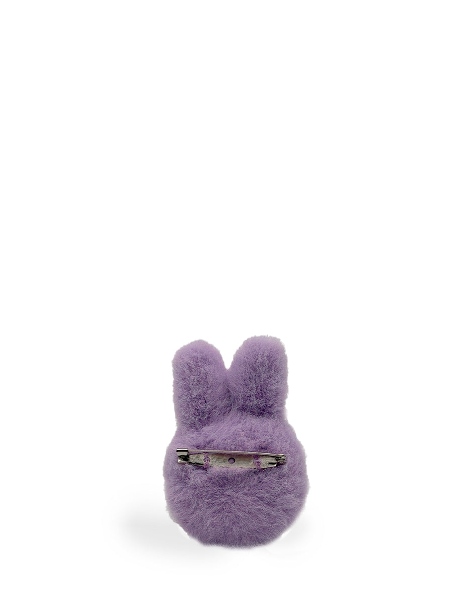 Miffy Eco Fuzzy Brooch In giftbox Lilac