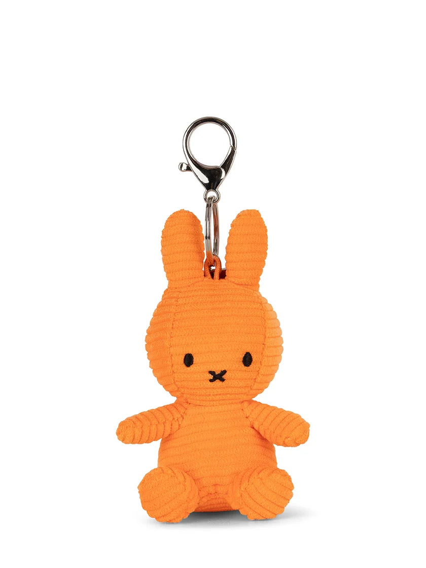 Miffy Eco Cordoroy Orange Keychain