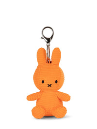 Miffy Eco Cordoroy Orange Keychain