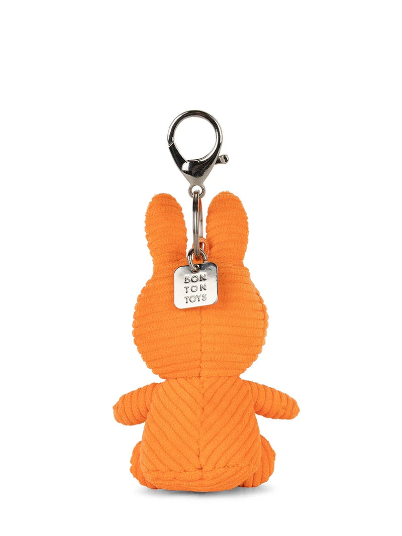 Miffy Eco Cordoroy Orange Keychain