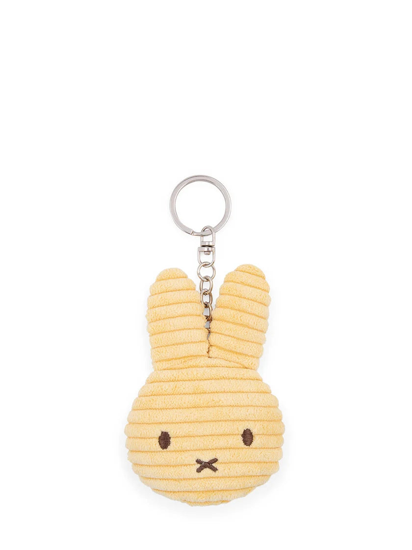 Miffy  Flat Corduroy ECO Keyring Buttercream