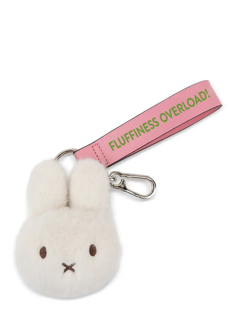 Miffy Fuzzy Cream Bag Charm