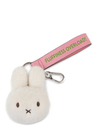Miffy Fuzzy Cream Bag Charm