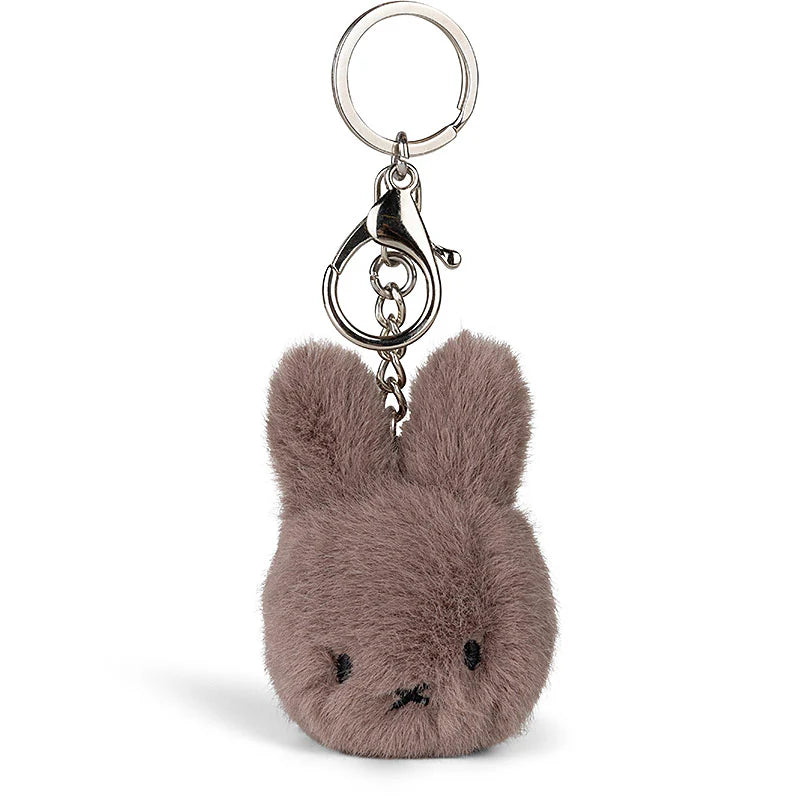 Miffy Fuzzy ECO Taupe Keyring