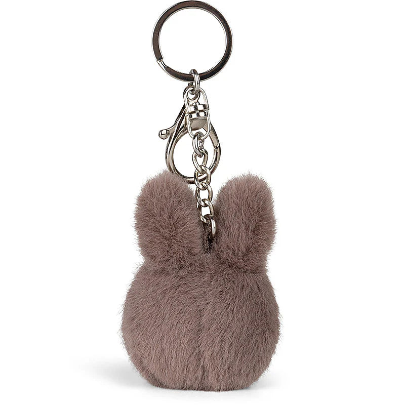 Miffy Fuzzy ECO Taupe Keyring