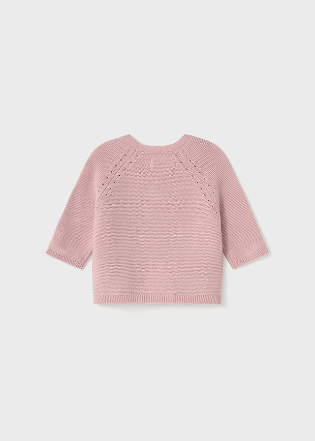 Mayoral Pink Knitted Cardigan