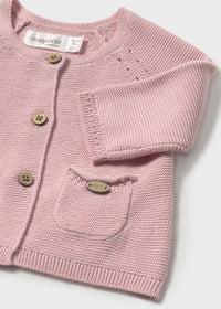 Mayoral Pink Knitted Cardigan