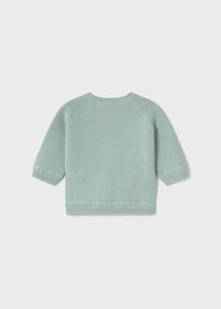 Mayoral Jade Green Knitted Cardigan
