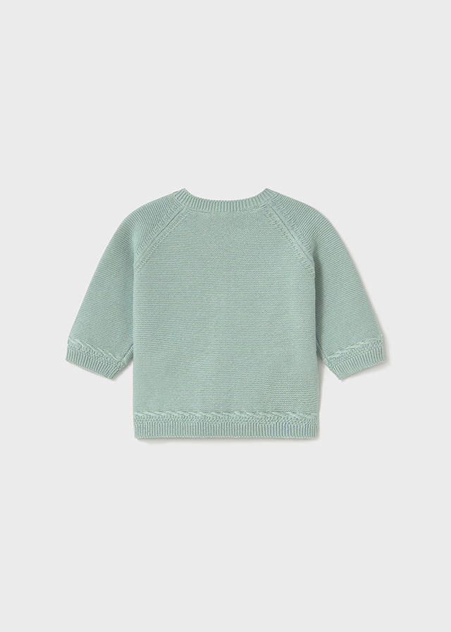Mayoral Jade Green Knitted Cardigan