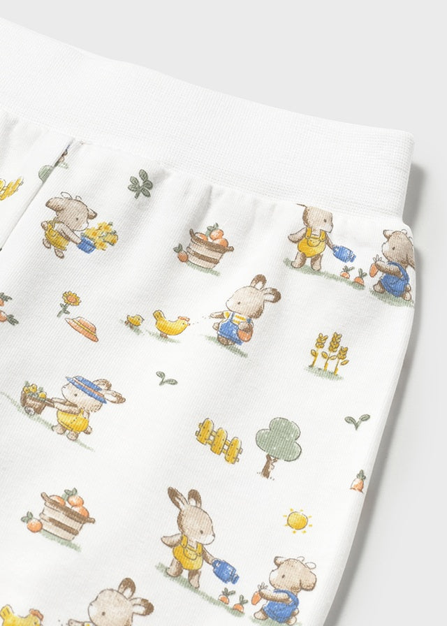 Mayoral Yellow Bunny set with Hat