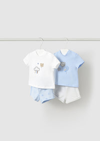 Mayoral Babyblue Short Sets