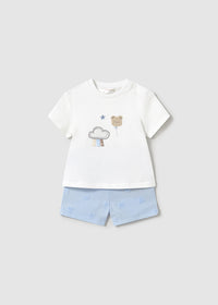 Mayoral Babyblue Short Sets