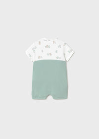 Mayoral Jade Green Short Dungaree