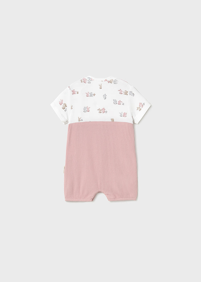 Mayoral Rose Pink Short Dungaree