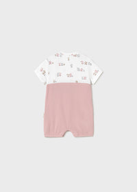 Mayoral Rose Pink Short Dungaree