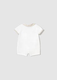 Mayoral Beige/White Rompers
