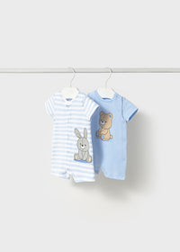 Mayoral Bear/Bunny Rompers