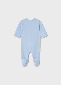 Mayoral Blue Bear Sleepsuits