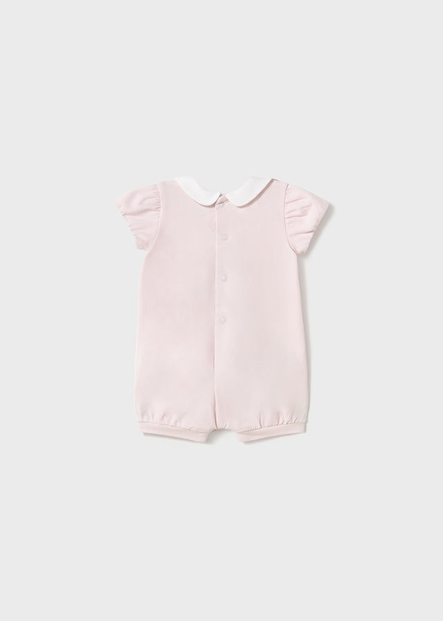 Mayoral Baby Pink Bow/Baby Pink Butterly Rompers