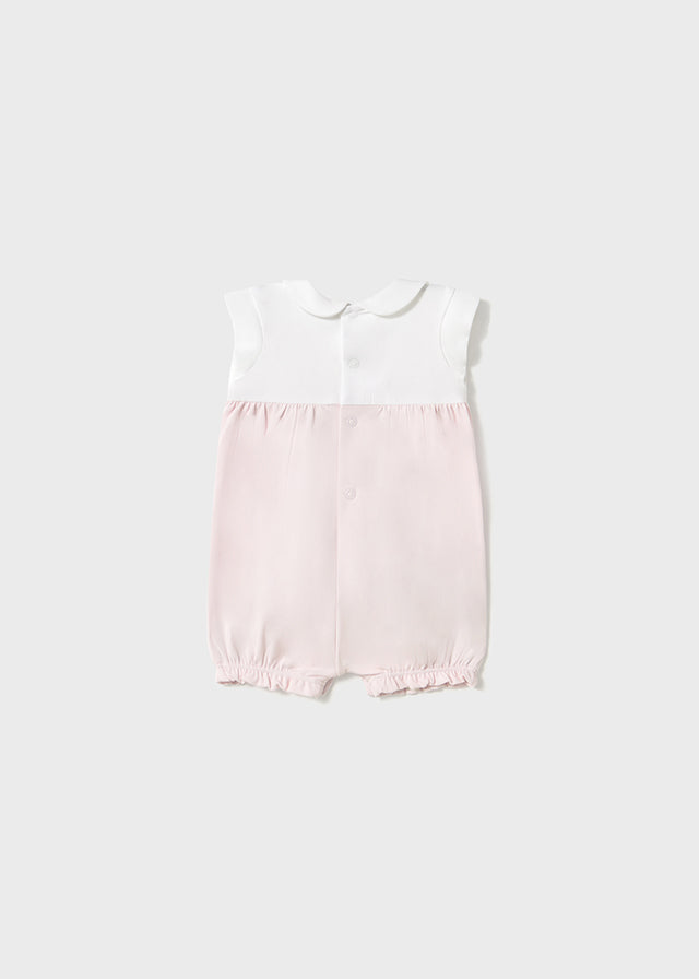 Mayoral Baby Pink Bow/Baby Pink Butterly Rompers