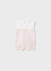 Mayoral Baby Pink Bow/Baby Pink Butterly Rompers