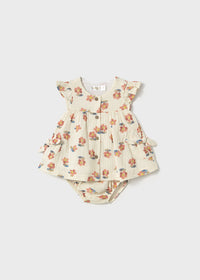 Mayoral Orange Floral Dress
