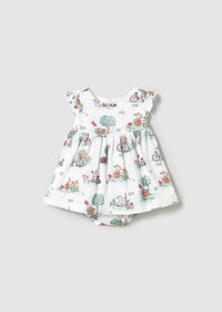 Mayoral Bunny Print Dress