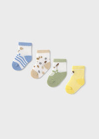 Mayoral 4pc Multicolour Socks