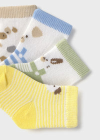 Mayoral 4pc Multicolour Socks
