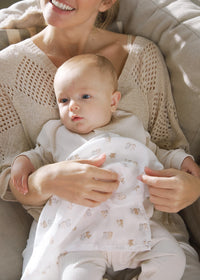 Mayoral Muslin Cloths Beige