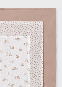 Mayoral Muslin Cloths Beige