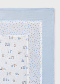 Mayoral Muslin Cloths Blue