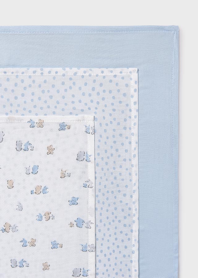 Mayoral Muslin Cloths Blue