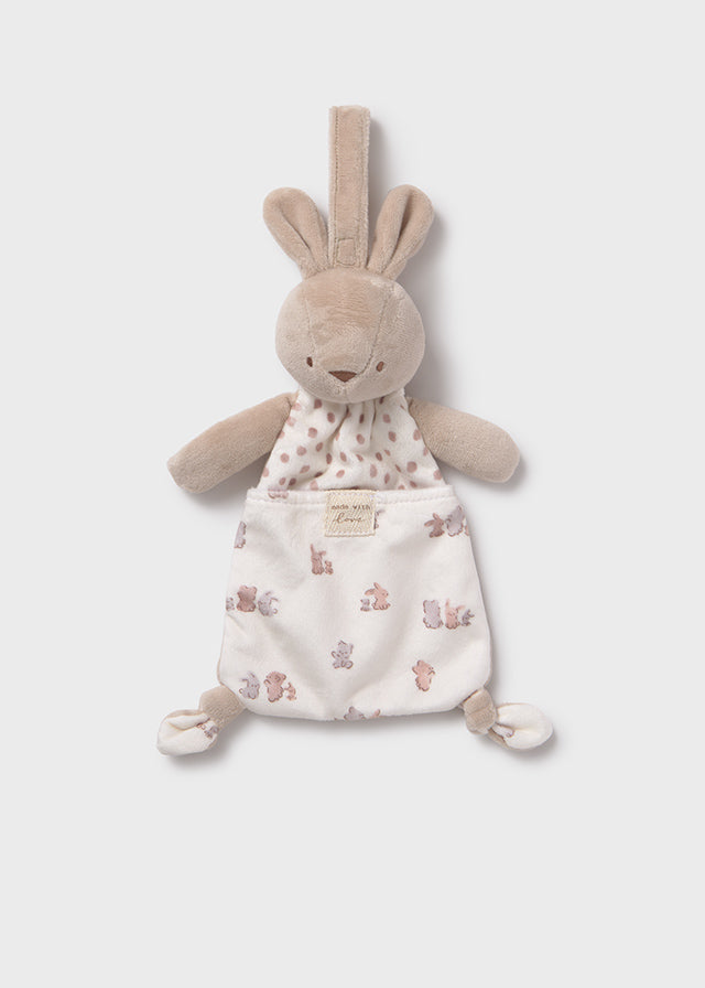 Mayoral Baby Bunny Comforter Beige
