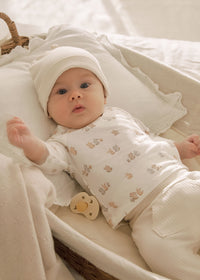 Mayoral Beige Bunny Set with Hat