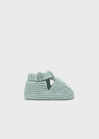 Mint Knit Booties