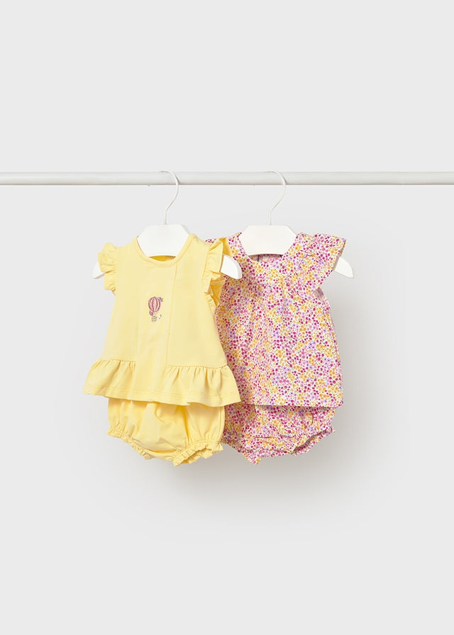 Mayoral Yellow Hot Air Balloon Outfit