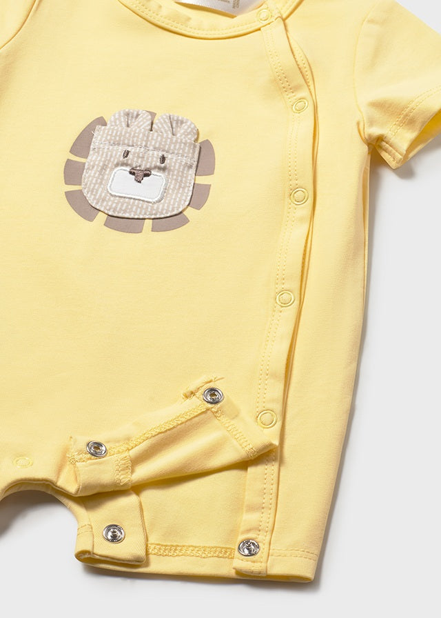 Mayoral Yellow Lion Romper