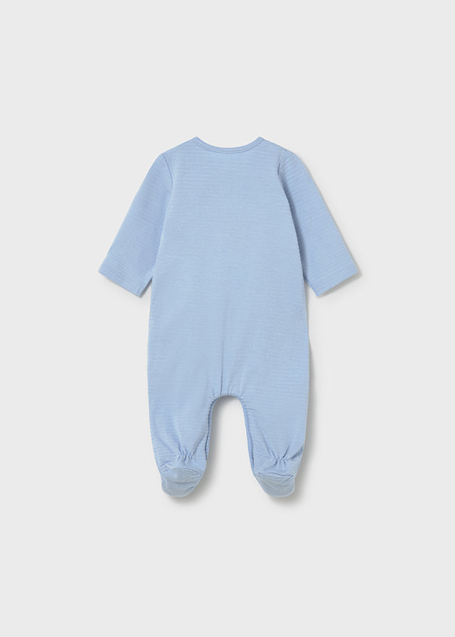 Mayoral Blue Dog Cotton Sleepsuits