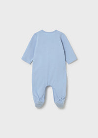 Mayoral Blue Dog Cotton Sleepsuits