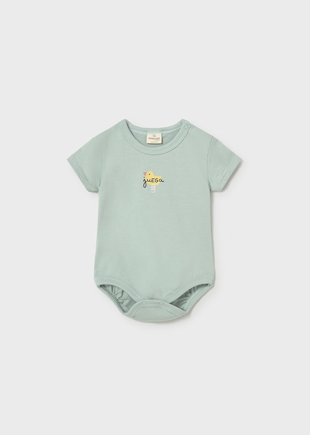 Mayoral Mint/Cream Bodysuit