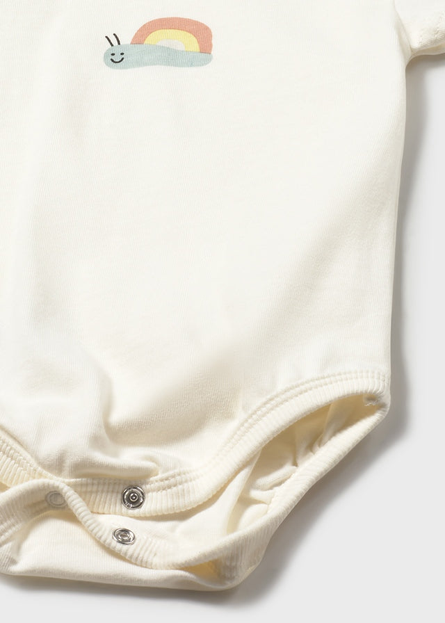 Mayoral Mint/Cream Bodysuit