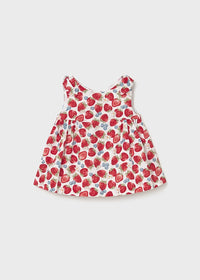 Mayoral White Strawberry Dress