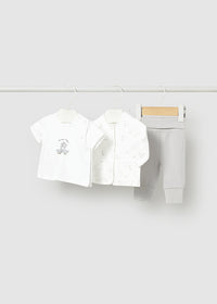 Mayoral White/Grey Swan Three Piece Tracksuit
