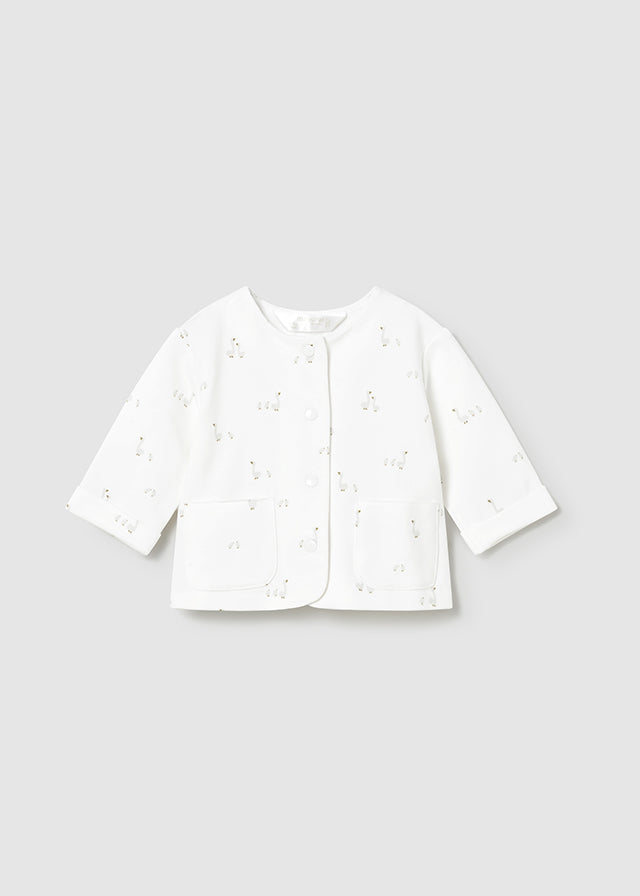 Mayoral White/Grey Swan Three Piece Tracksuit