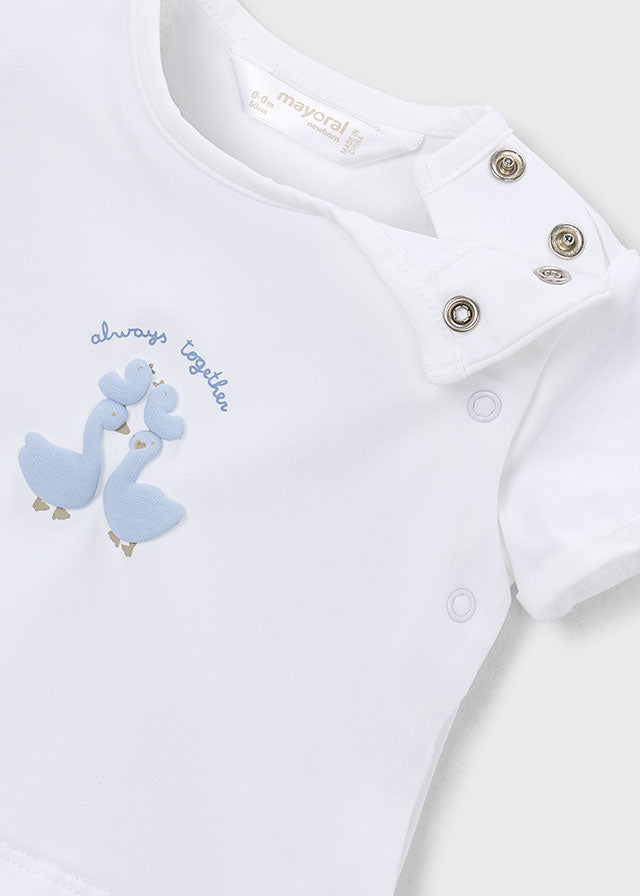 Mayoral Blue Swan Three Piece Tracksuit