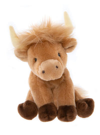 Charlie Bears Cuddle Cubs Highland Cow